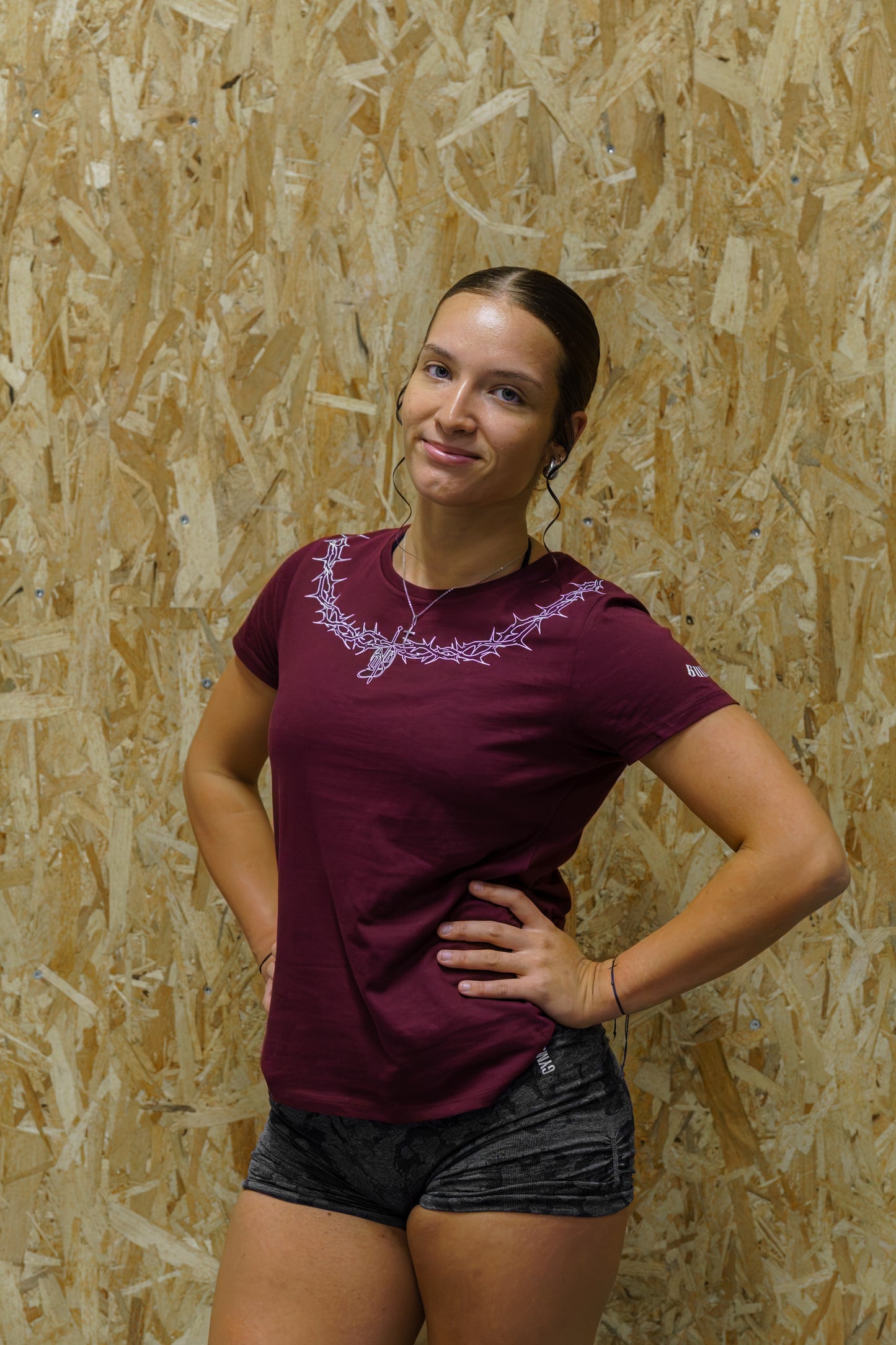 PREMIUM LIFTING TEE WOMEN- QUIT and BUILD
