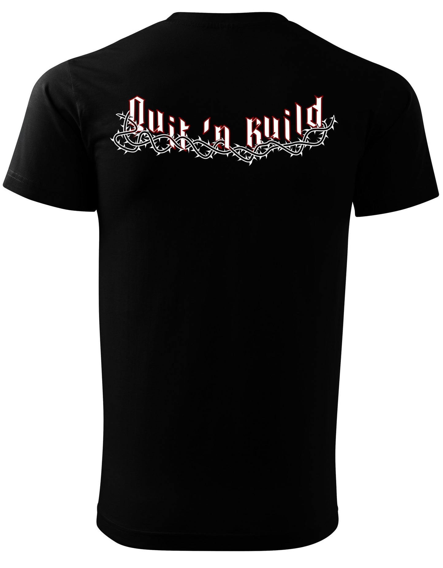 QUIT 'N BUILD DEFIANCE TEE MEN