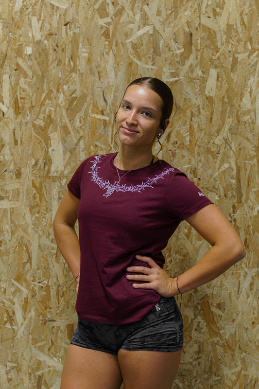 PREMIUM LIFTING TEE WOMEN- QUIT and BUILD